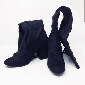 Steve Madden Niela Suede Over The Knee Boots